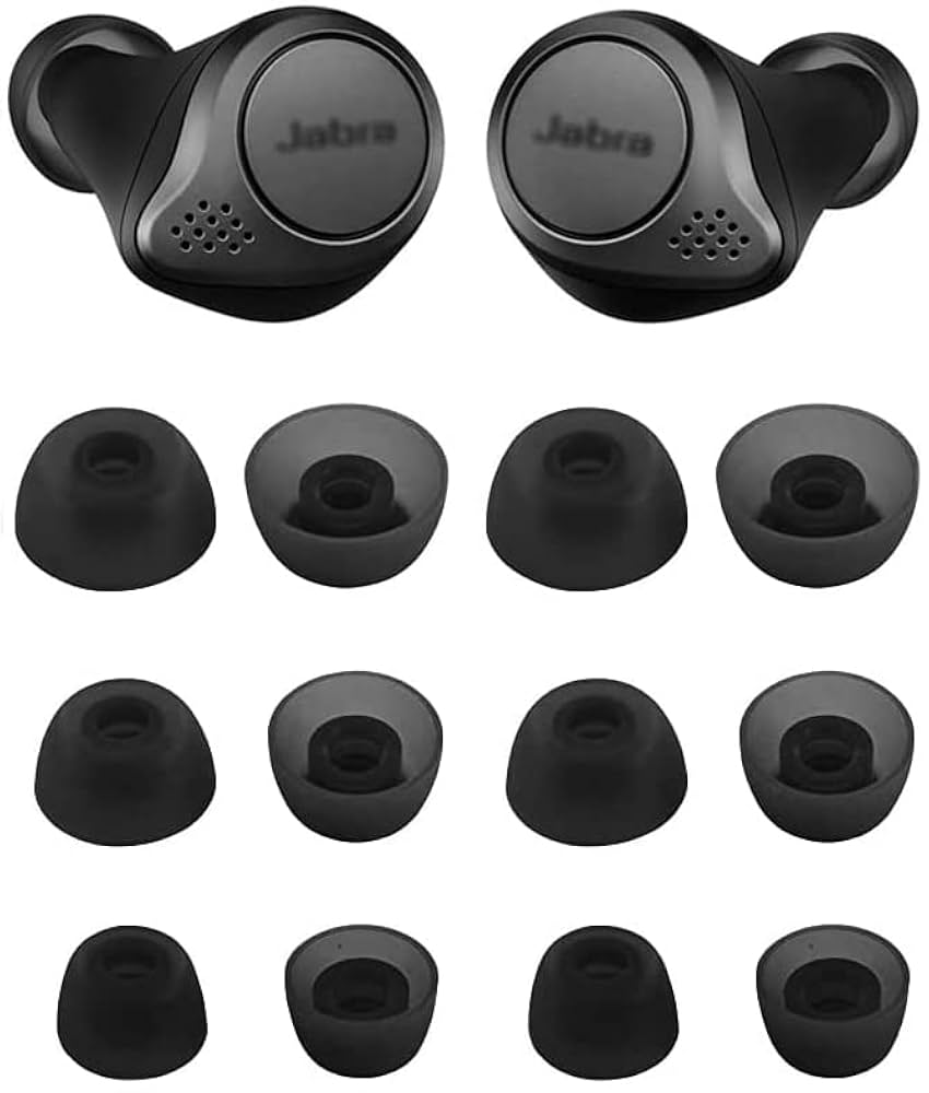 「Jabra ELITE ACTIVE 75t」＋AZLA イヤーピース Amazon | kwmobile 6x イヤーチップ Jabra Elite 75t /65t